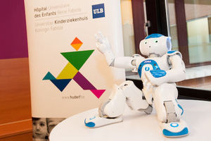 L'Hôpital Universitaire des Enfants Reine Fabiola accueille un robot "Zora"